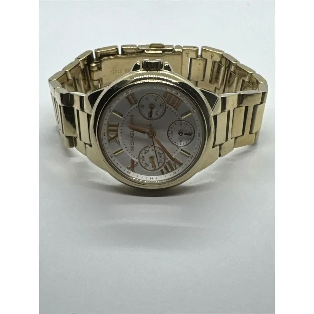 Michael Kors MK6449 Women's Gold Stainless Steel Analog Dial Quartz Watch JNA814